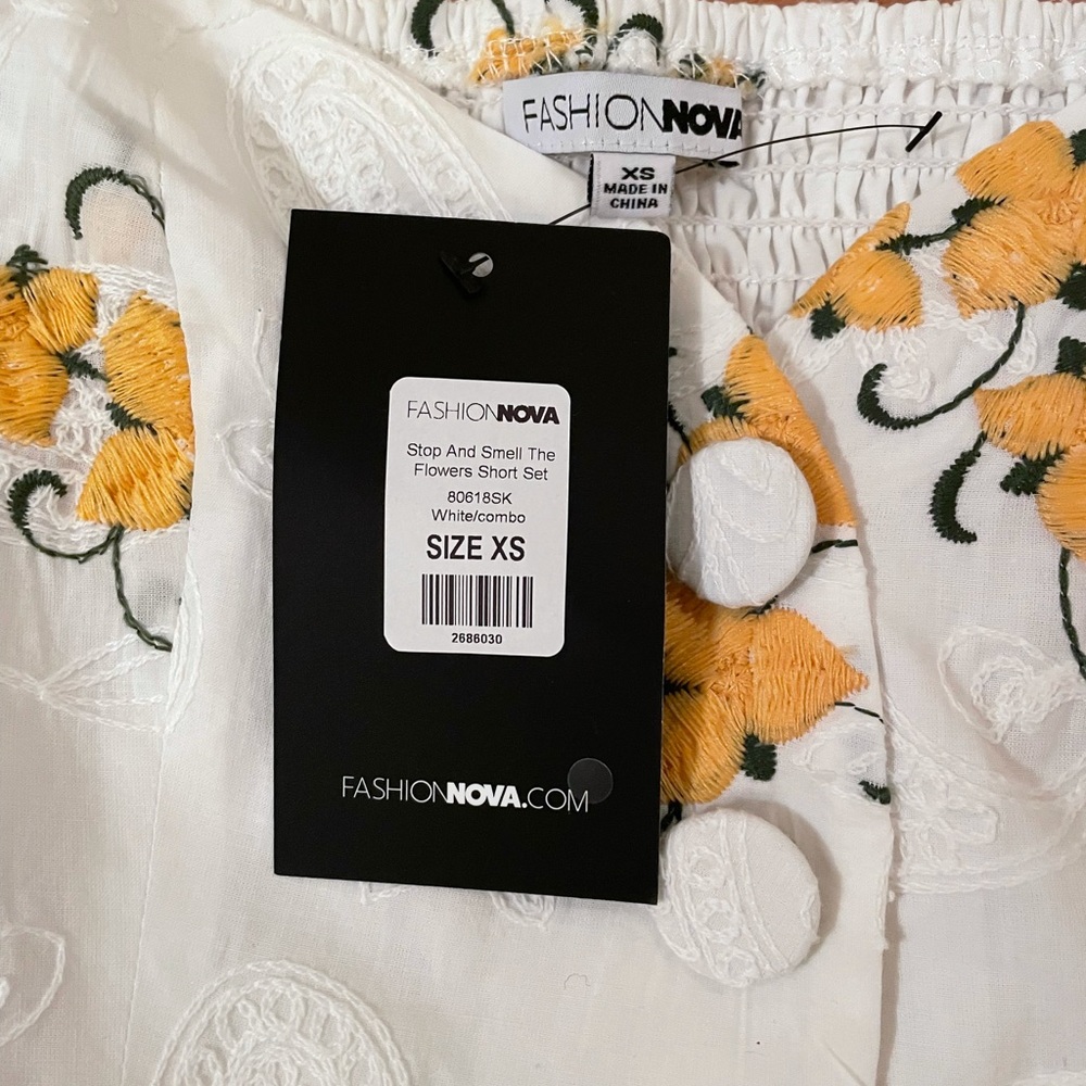 NWT Floral two piece set - Picture 6 of 8